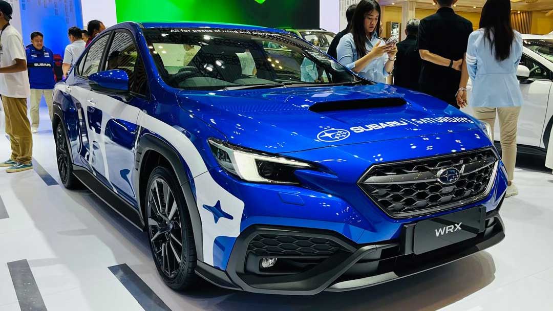 Subaru WRX MT EyeSight Meluncur di GIIAS 2024, Mobil Transmisi Manual Pertama dengan ADAS