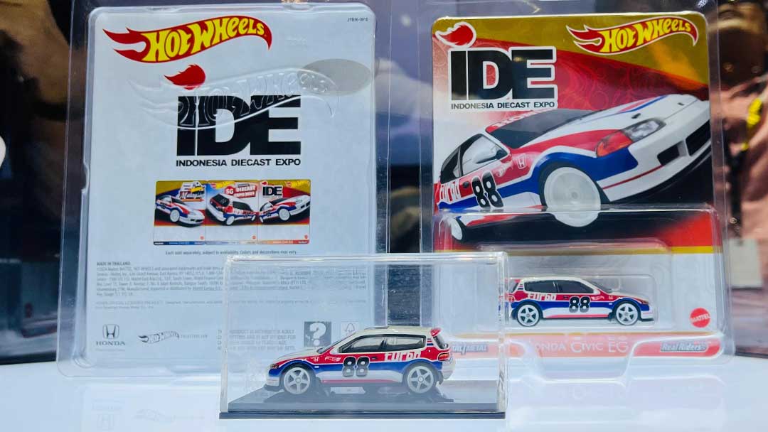 Hot Wheels Honda Civic EG Edisi Spesial Diperkenalkan di GIIAS 2024, Dijual Terbatas