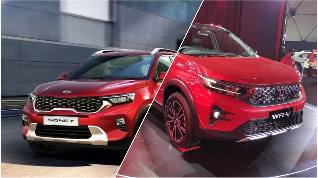 Komparasi Fitur di Kia Sonet Premiere iVT vs Honda WR-V RS with Honda Sensing 2023, Merek Korea Menang Harga Mahal Doang?