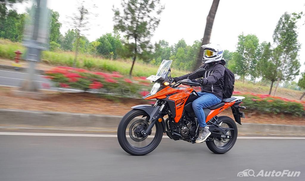 Mengenal Fitur Pengaman di Suzuki V-Strom 250 SX, Aktif Saat Motor Terjatuh