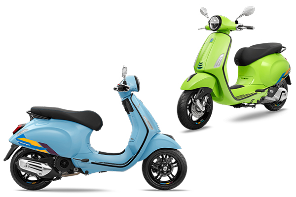 Tampilan Baru Vespa Sprint dan Primavera 2024, Fitur Lebih Canggih dan Warnanya Ngejreng!