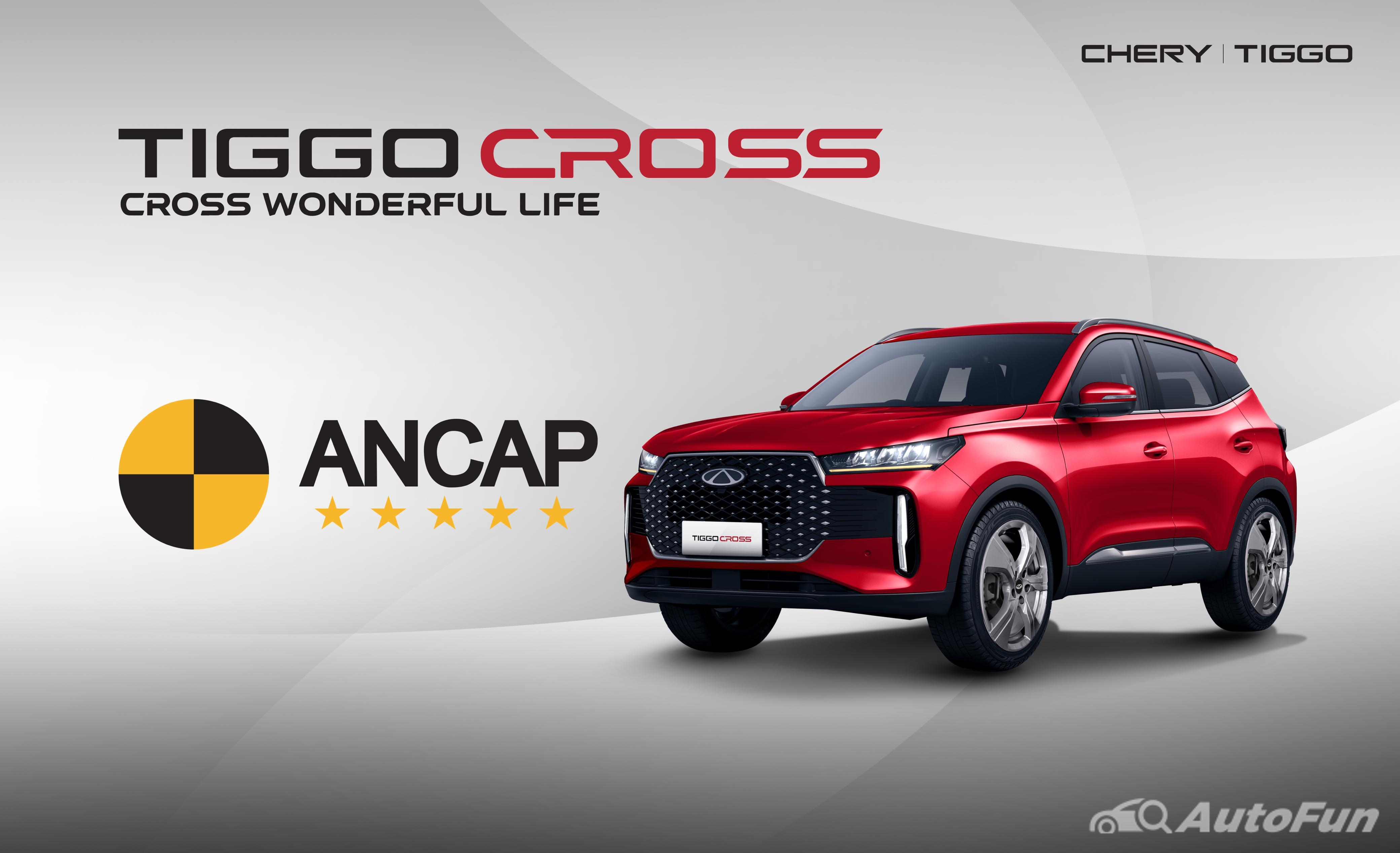 Uji tabrak Chery Tiggo Cross
