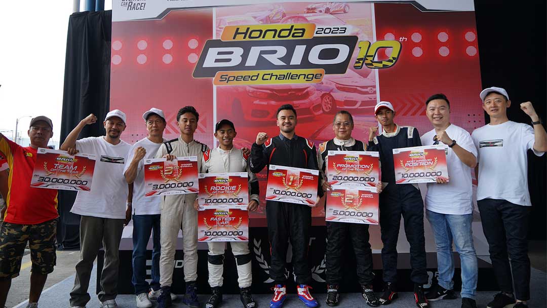 Honda Brio dan City Hatchback RS Speed Challenge 2023 Lahirkan Juara Baru