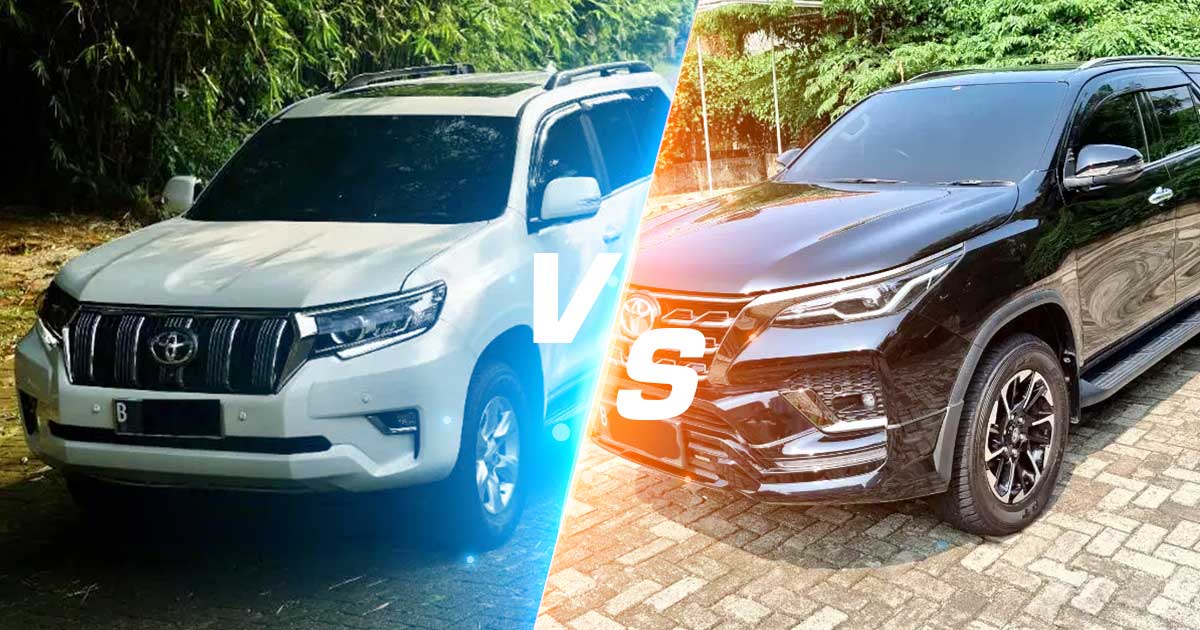 Harga Bekas Sama, Lebih Baik Toyota Land Cruiser Prado daripada Toyota Fortuner 2.8 GR Sport