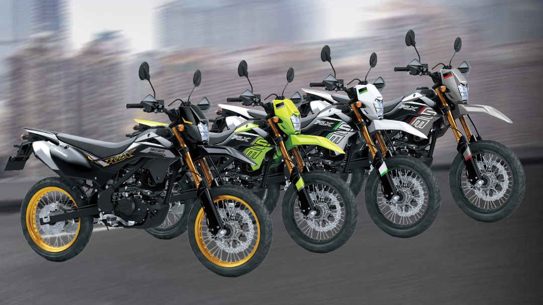 Supermoto Kawasaki KLX150SM 2025 Makin Ganteng, Begini Perubahannya