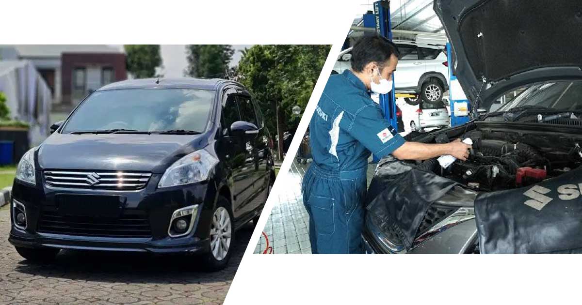 Segini Kapasitas Oli Mesin Suzuki Ertiga Gen 1 Bensin dan Diesel