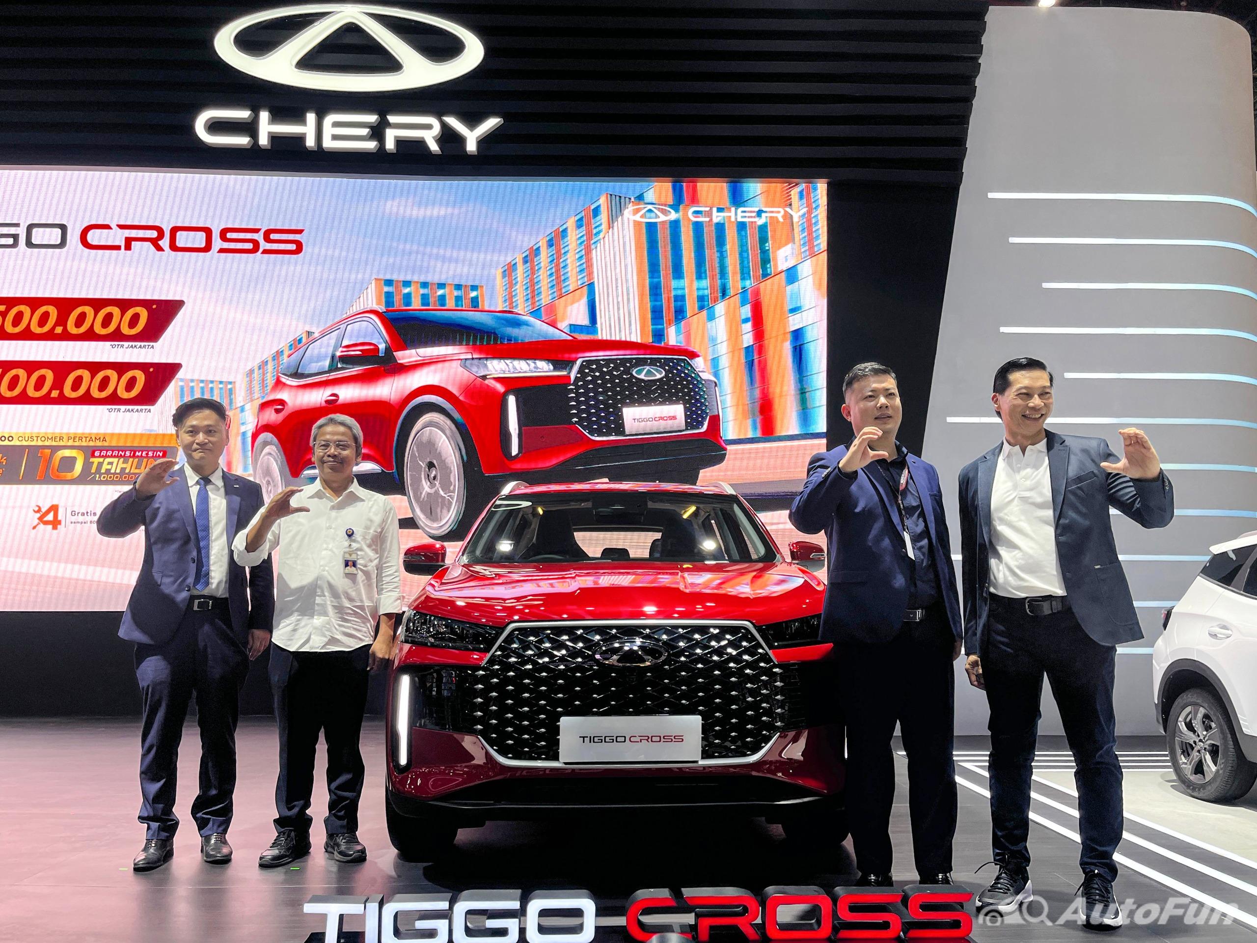Uji tabrak Chery Tiggo Cross