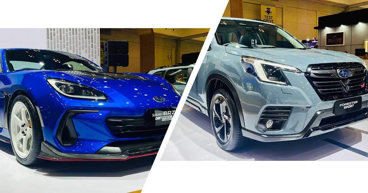 Subaru BRZ Drift Edition dan Forester Sport Edition Ramaikan GJAW 2024, Unitnya Terbatas!
