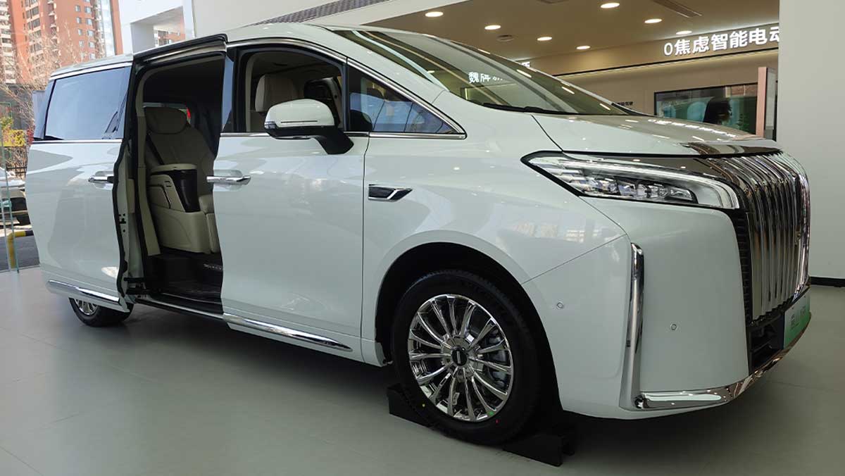 Berkenalan dengan WEY Gaoshan MPV, Spesifikasinya Lebih Mewah dari Alphard dan Vellfire