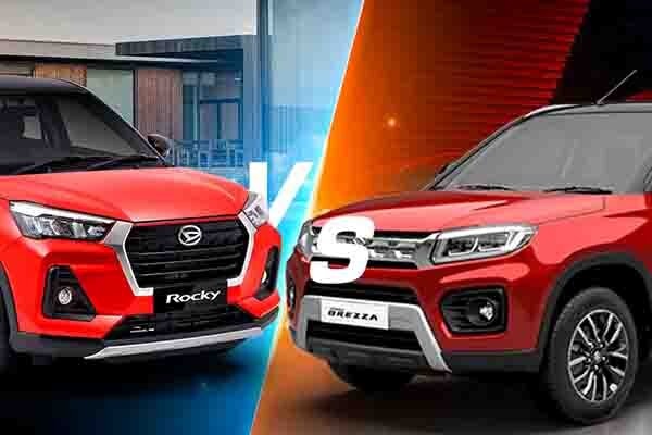 Adu Spesifikasi Daihatsu Rocky Vs Suzuki Vitara Brezza, Mana yang Cocok Untuk Kaum Milenial?