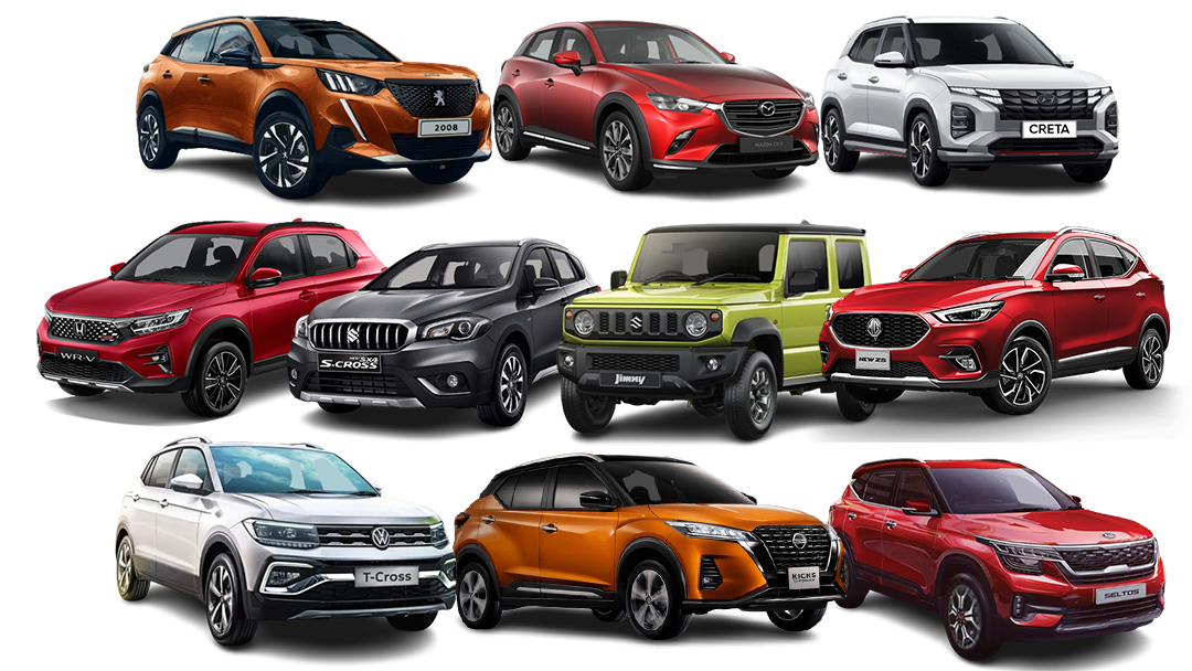 Adu Hebat Mesin 10 Mobil SUV Compact di Indonesia