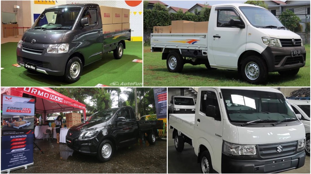 4 Pick-Up 1500 cc Buat Usaha, Mulai Dari Suzuki Carry Sampai Wuling Formo Max