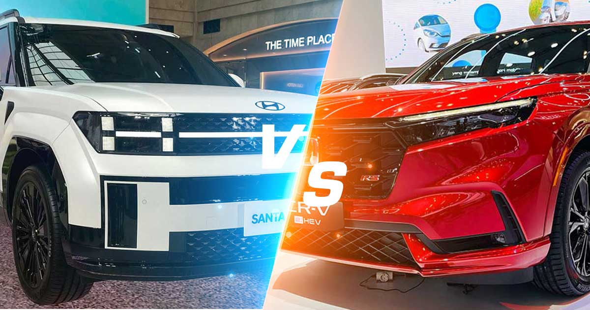 Hyundai Santa FE Hybrid 2024 Jauh Ungguli Honda CR-V RS e:HEV, Selisih Harga Rp55 Jutaan