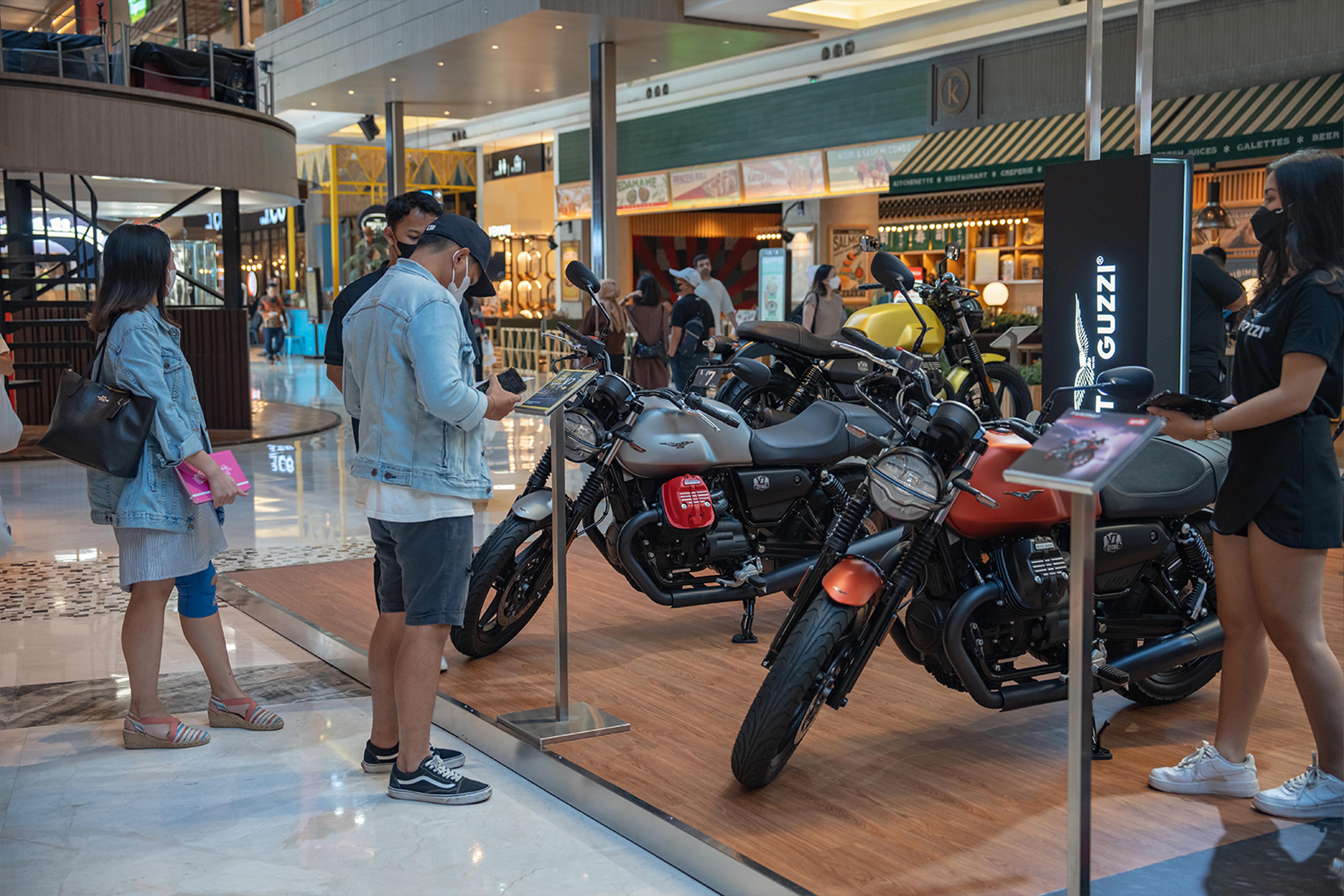 Piaggio Indonesia Mampir ke Kokas, Pamerkan Produk dan Promo di Mall