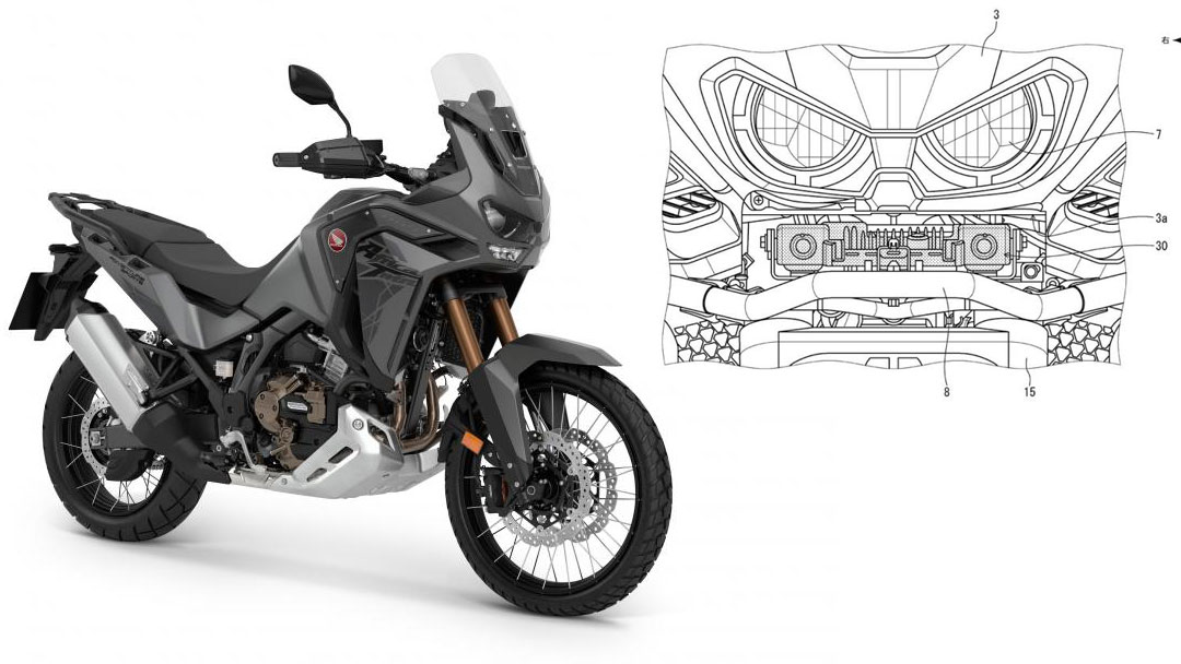 Usung Kamera, Honda CRF 1100 Africa Twin Bakal Punya Fitur Keselamatan Mirip Mobil
