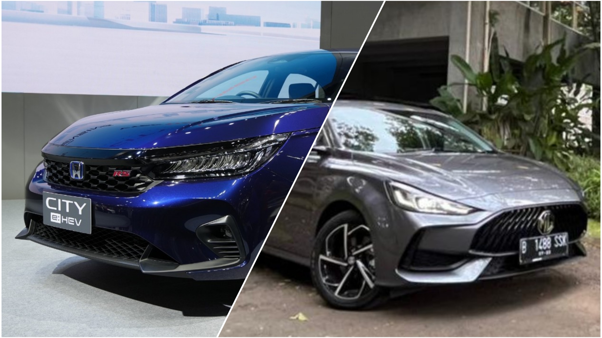 Adu Spesifikasi Honda City Sedan 2023 vs MG 5 GT, Pemain Lama Menang Banyak?