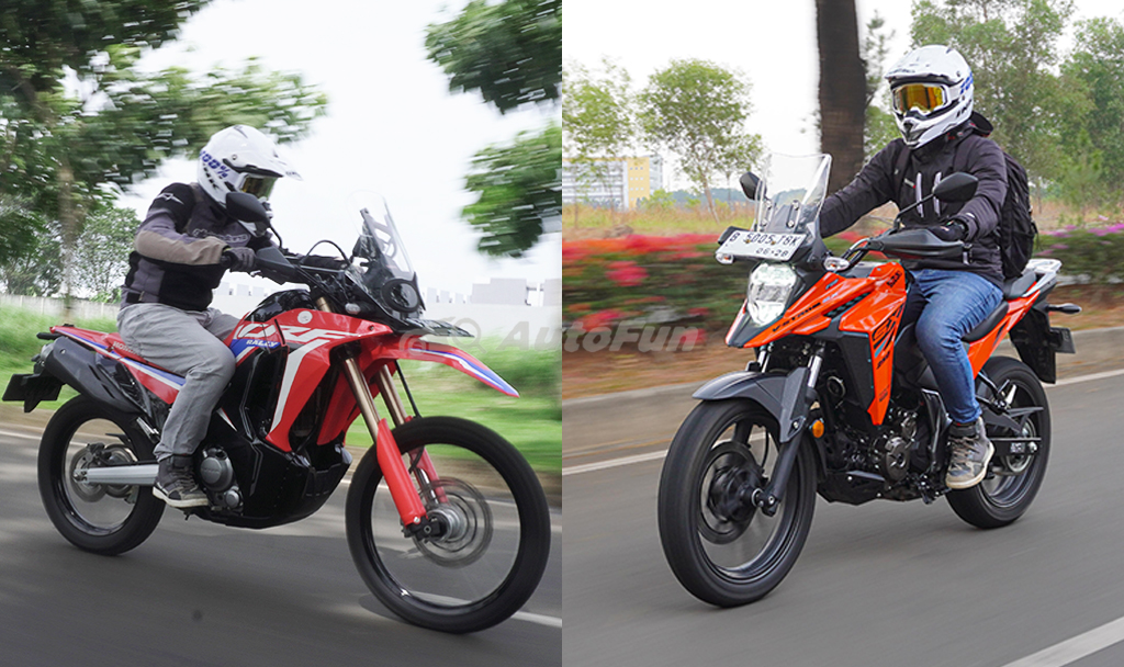 Honda CRF250 Rally VS Suzuki V-Strom 250 SX, Mana Lebih Irit?