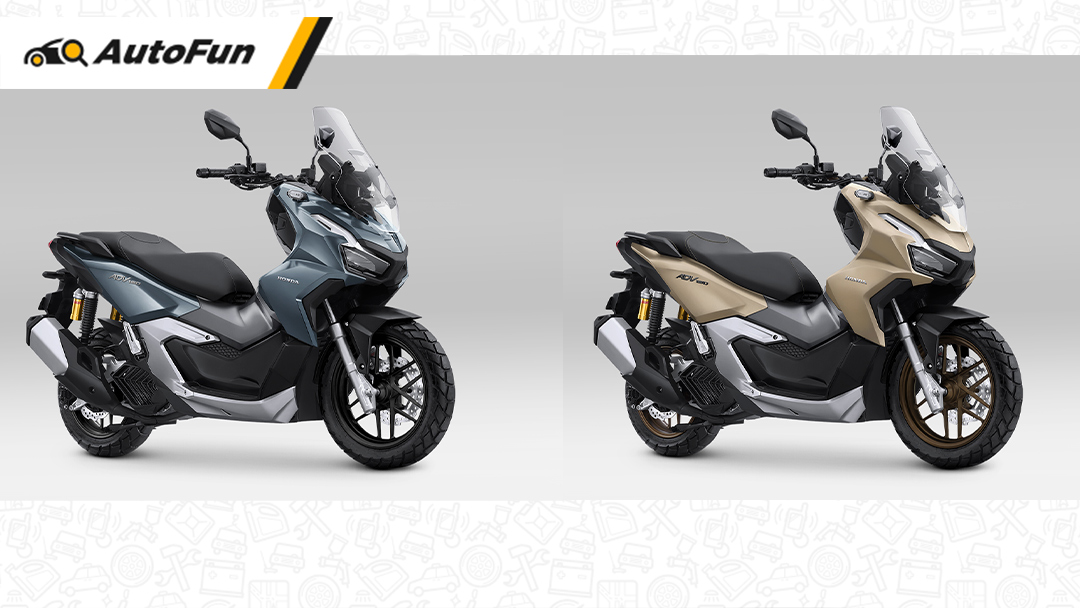 skutik Honda ADV 160 hadir dengan warna baru.