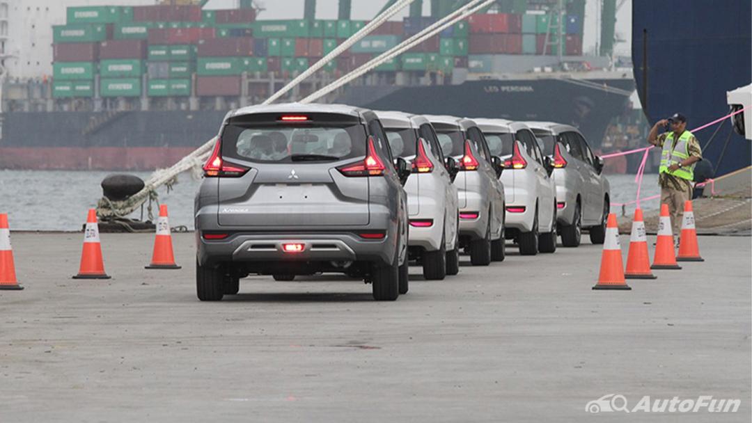Mitsubishi Xpander diekspor