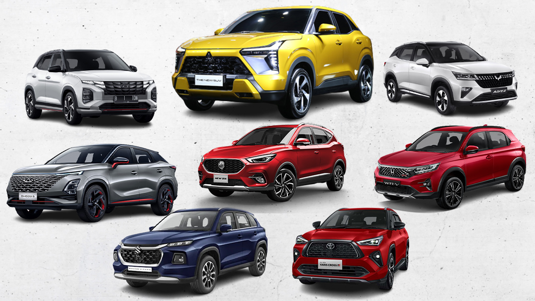 Komparasi Dimensi The New SUV Mitsubishi vs SUV Compact Lainnya