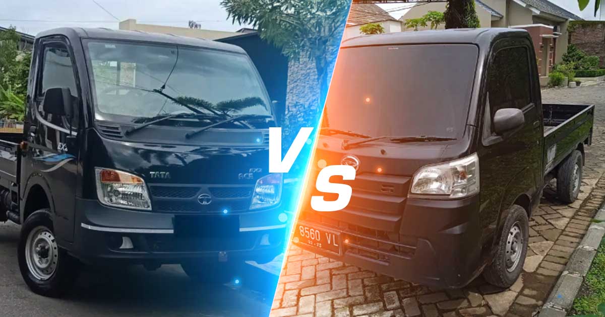Duel Tata Ace EX2 Vs Daihatsu Hi-Max, Mana Pick Up Mungil yang Serba Bisa?