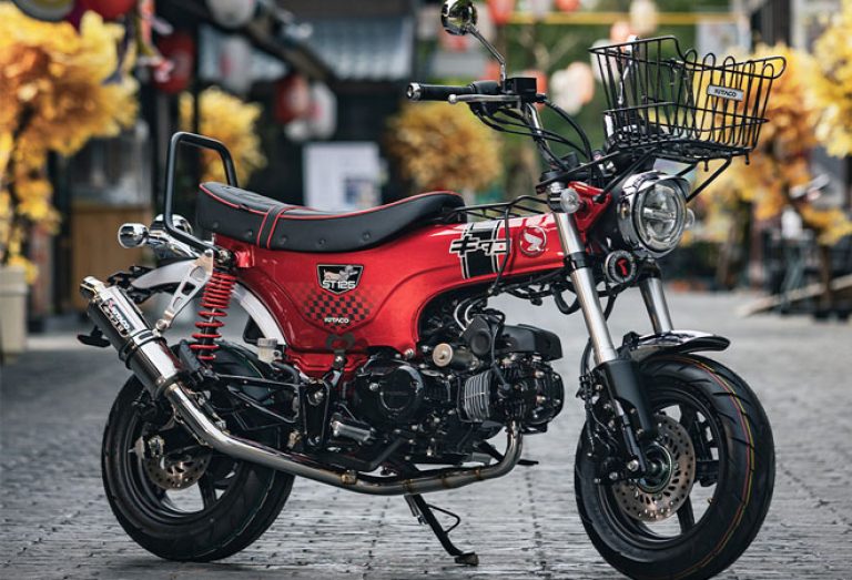 Honda Dax Nippon Vibes, Versi Modif Gaya Jepang yang Cuma Rp 50 Jutaan