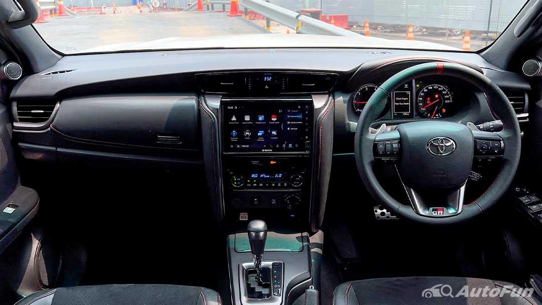 test drive toyota fortuner 2.8 gr sport 4x4 2024