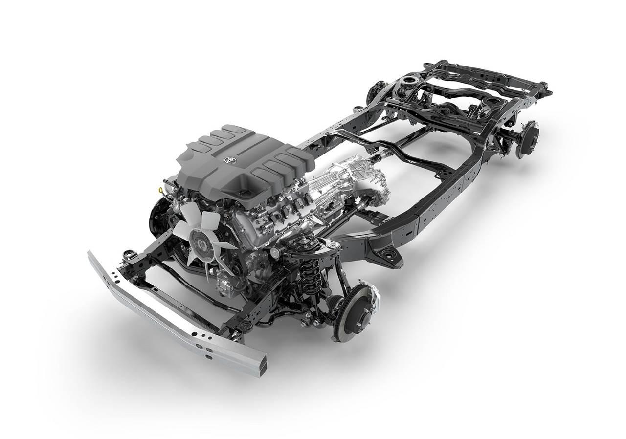 Ladder Frame Toyota Land Cruiser 300
