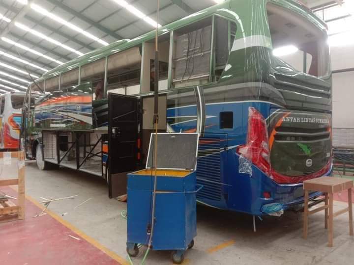 Bus ALS Siap Jadi Raja Paket, Tambah Armada Pakai Mercedes Benz OH 1626 dengan Bagasi Loss