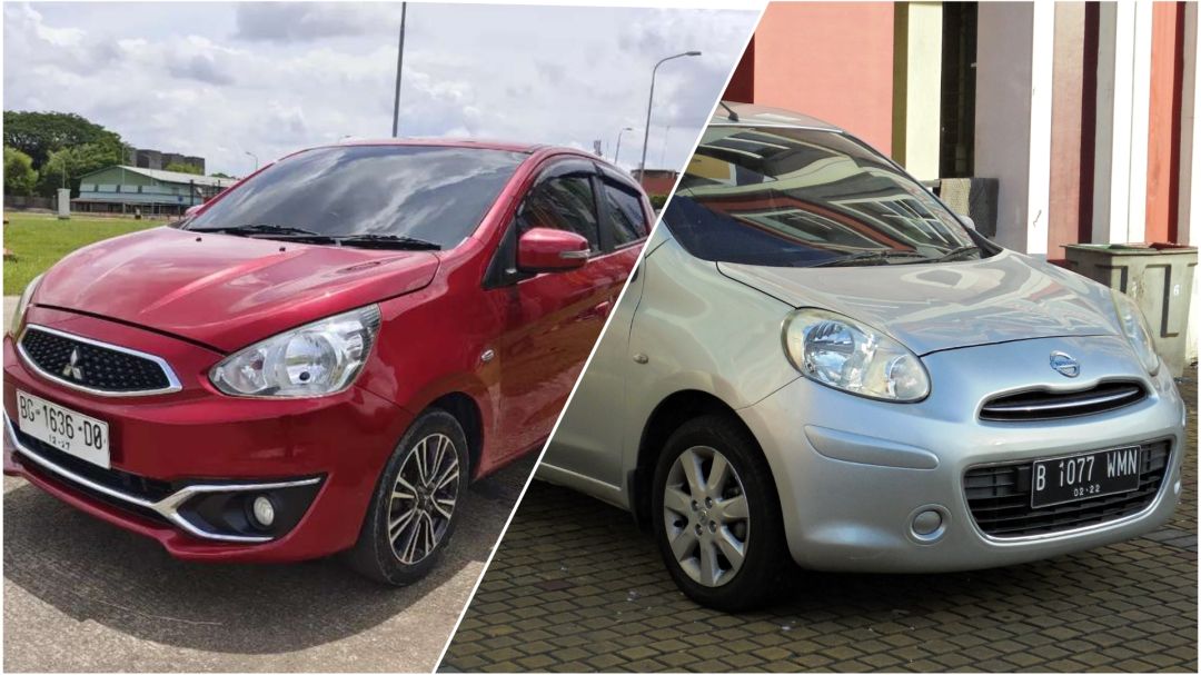Nissan March vs Mitsubishi Mirage Bekas, Mana City Car 1.200 Cc Paling Komplit Dari Fitur dan Performa?
