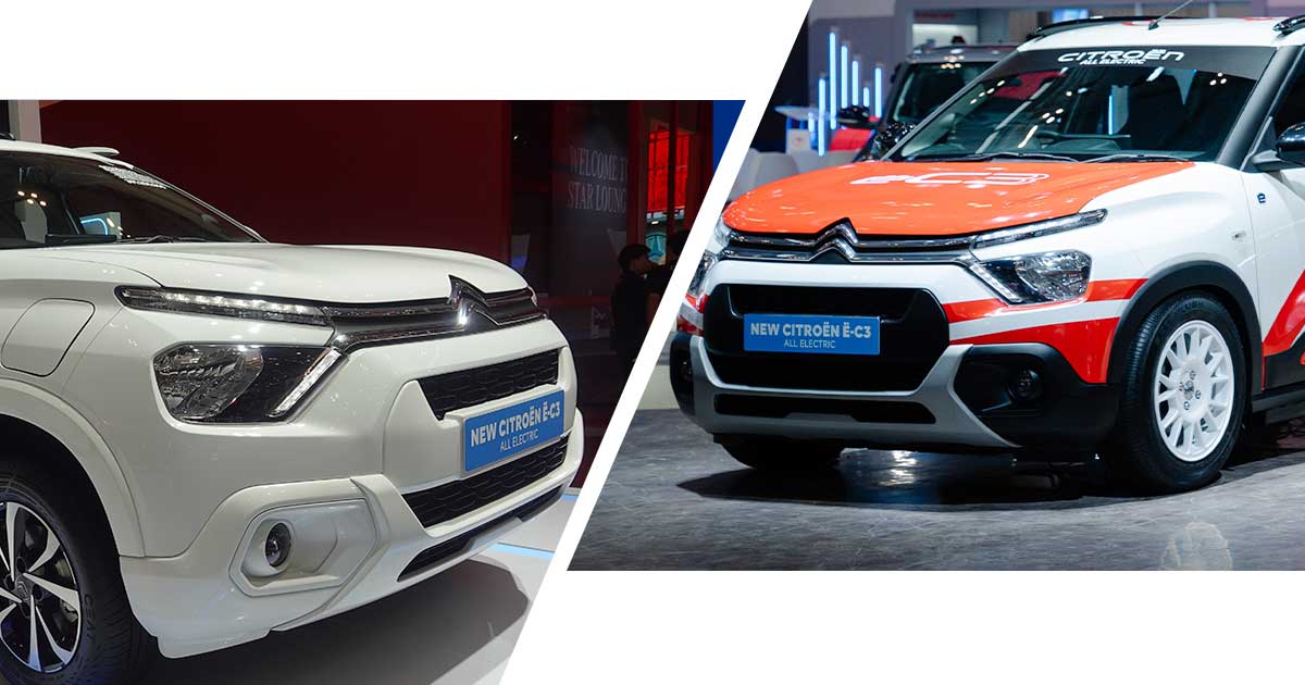 Cakep! Modifikasi Citroen E-C3 All Electric Indonesia Bergaya Rally atau Elegan