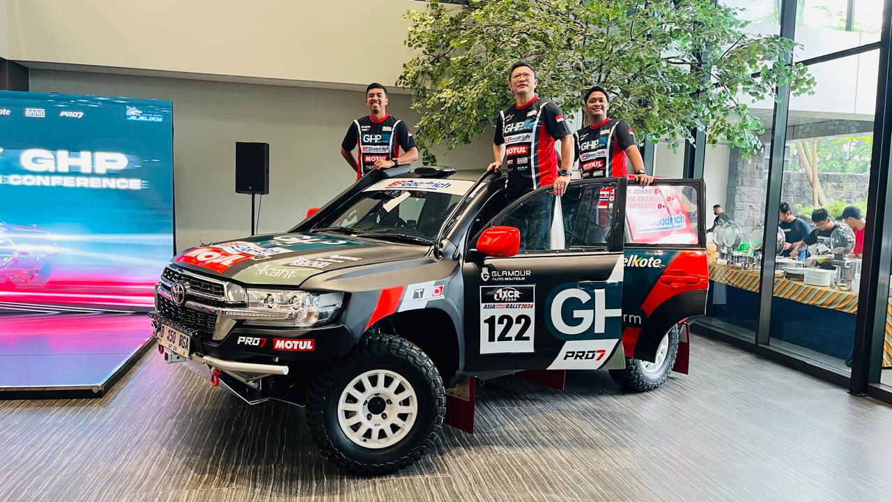 Tahun Kedua Ikuti Balap, Toyota Land Cruiser 200 AXCR 2024 Tunggangan Jeje Makin Bringas