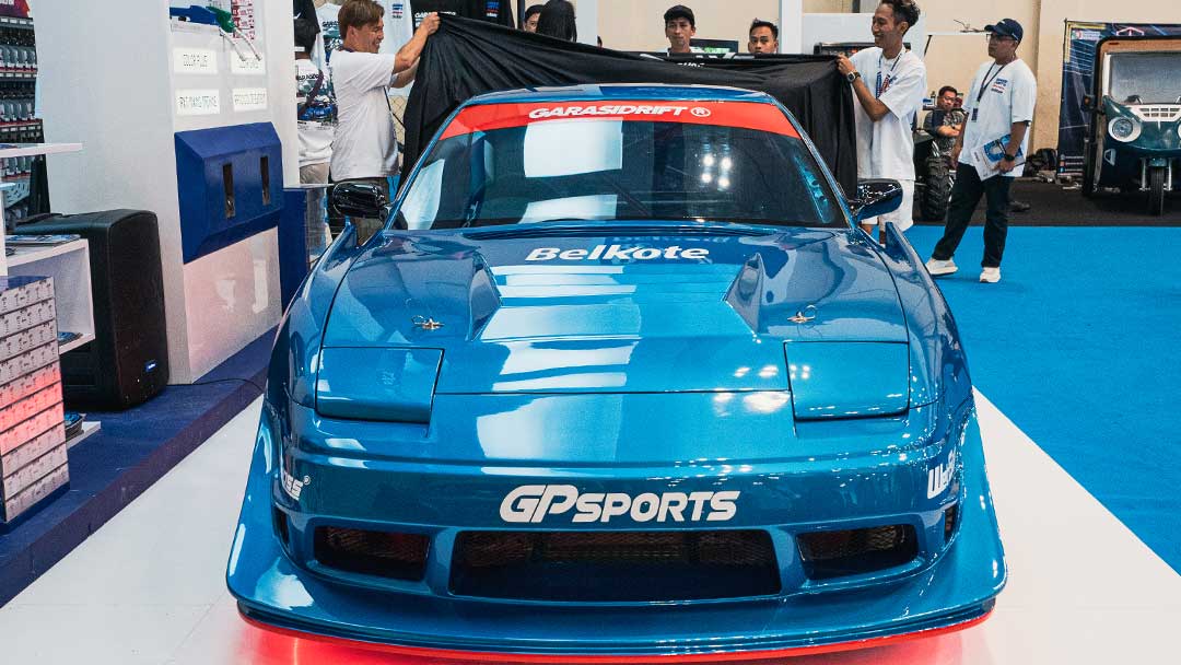 Nissan 180SX GP Sport Ziko Garasi Drift Hadir di IMX 2024, Gunakan Cat Warna Khusus