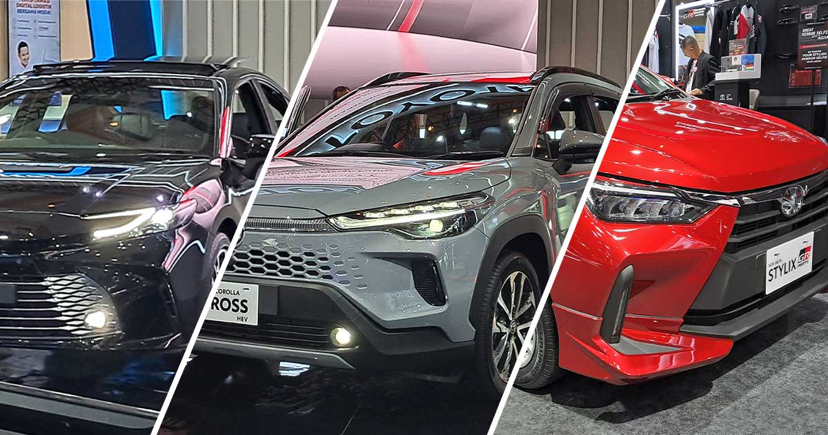 Toyota Camry Hybrid, Corolla Cross Hybrid, dan Agya Stylix Terbaru Rilis di IIMS 2025