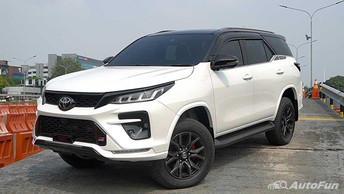 test drive toyota fortuner 2.8 gr sport 4x4 2024