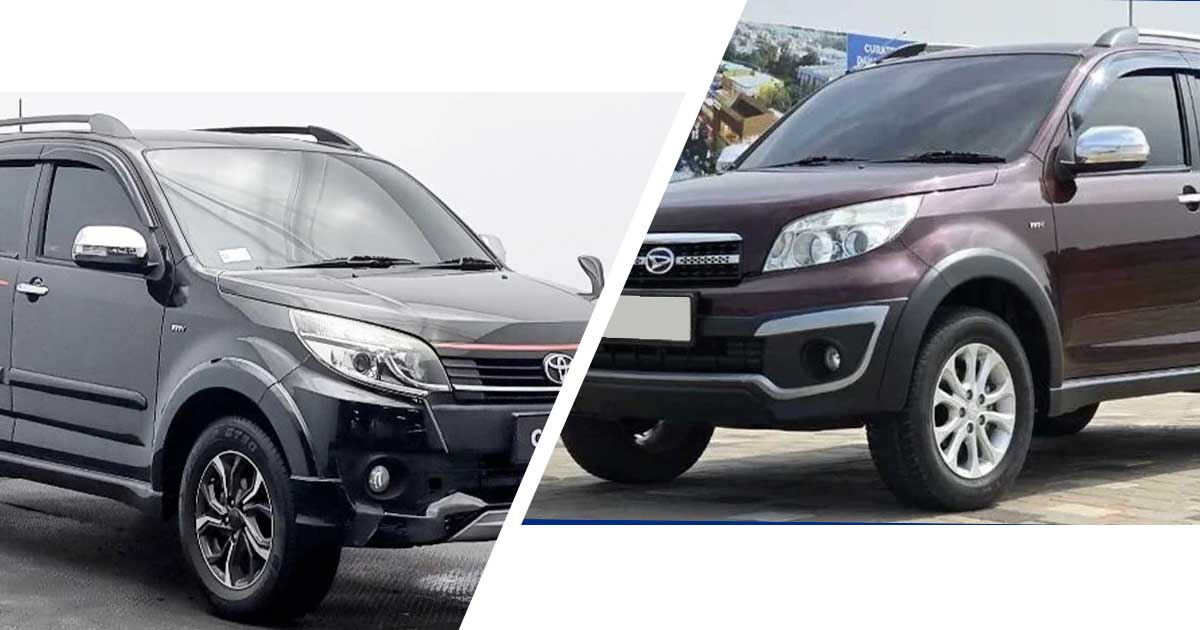 Pilihan Mobil LSUV Bekas Dibawah Rp 100 Juta, Mau Rush atau Terios?