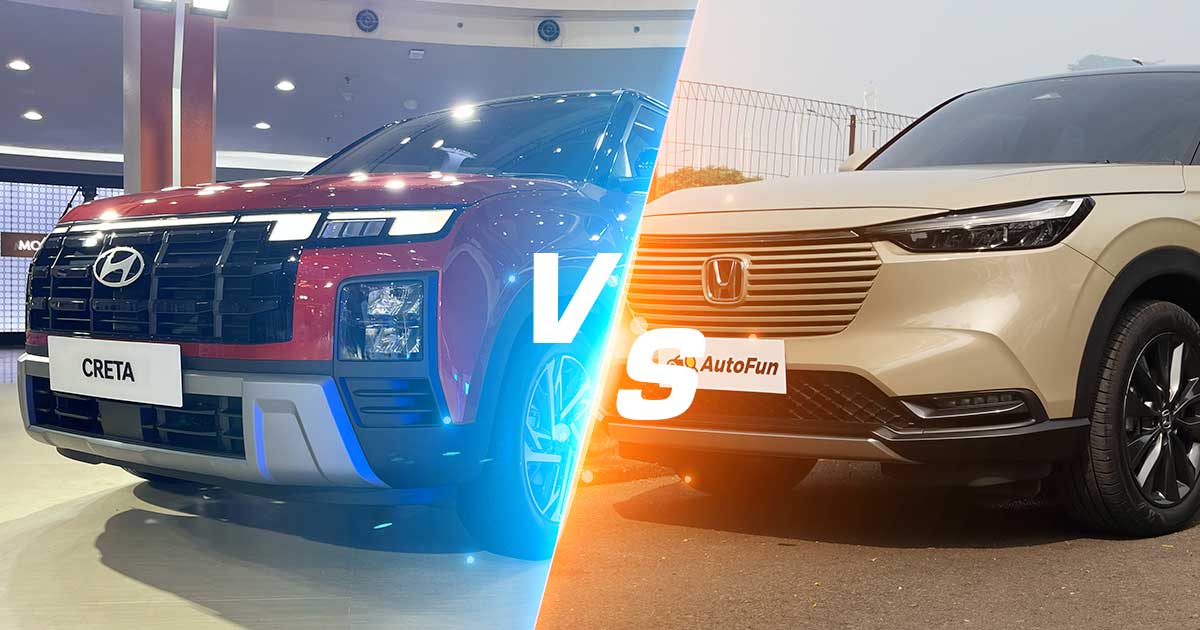 Hyundai Creta Facelift 2025 Varian Prime Lebih Mahal Rp2 Jutaan dari Honda HR-V SE, Apa Lebih Worth It?