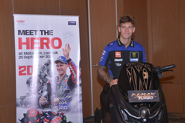 Ngegas XMax, Fabio Quartararo Jumpa Fans Sebelum MotoGP Indonesia!