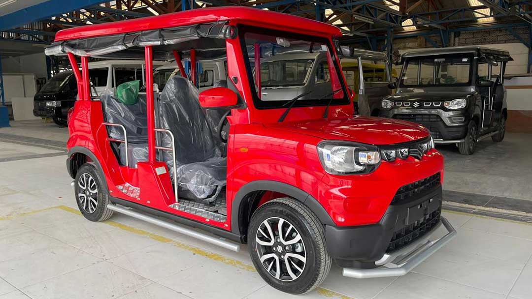 Begini Jadinya Suzuki S-Presso Dijadikan Mobil Golf