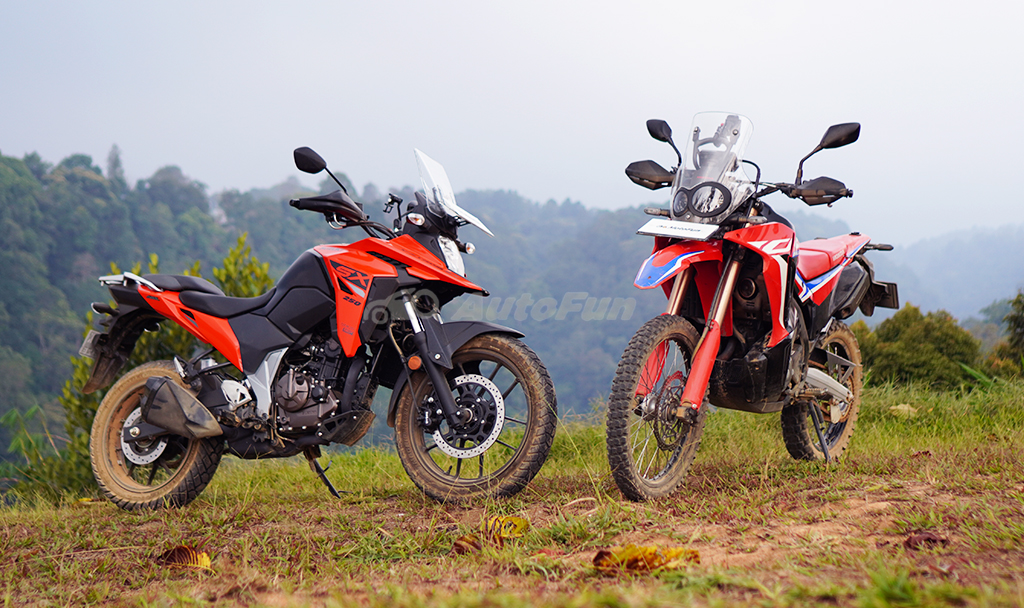 Beda Peruntukan, Suka Honda CRF250 Rally atau Suzuki V-Strom 250 SX?