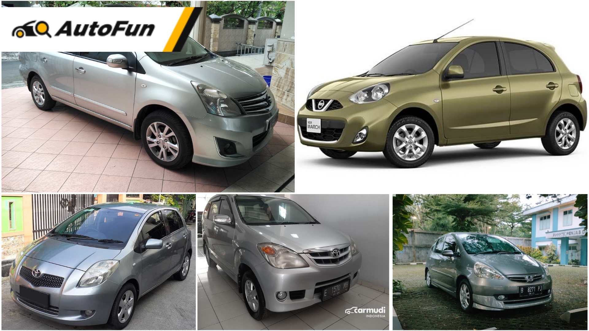 5 Mobil Matic Bekas Under Rp100 Juta, Siap Antar Anak Istri (Part 1)