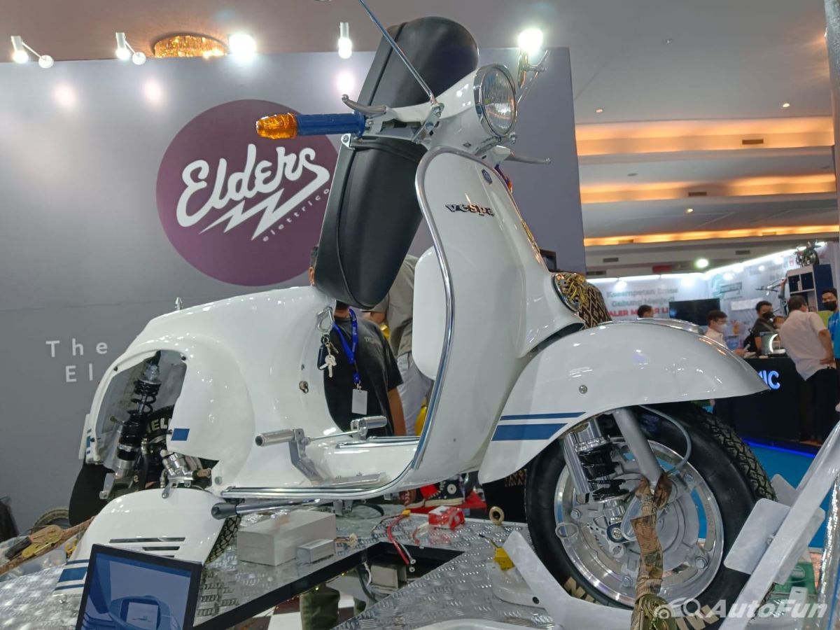 Duh, Ternyata Vespa Tua Nggak Dapat Subsidi Konversi Motor Listrik